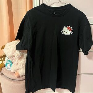 Black Hello Kitty Women’s T-shirt